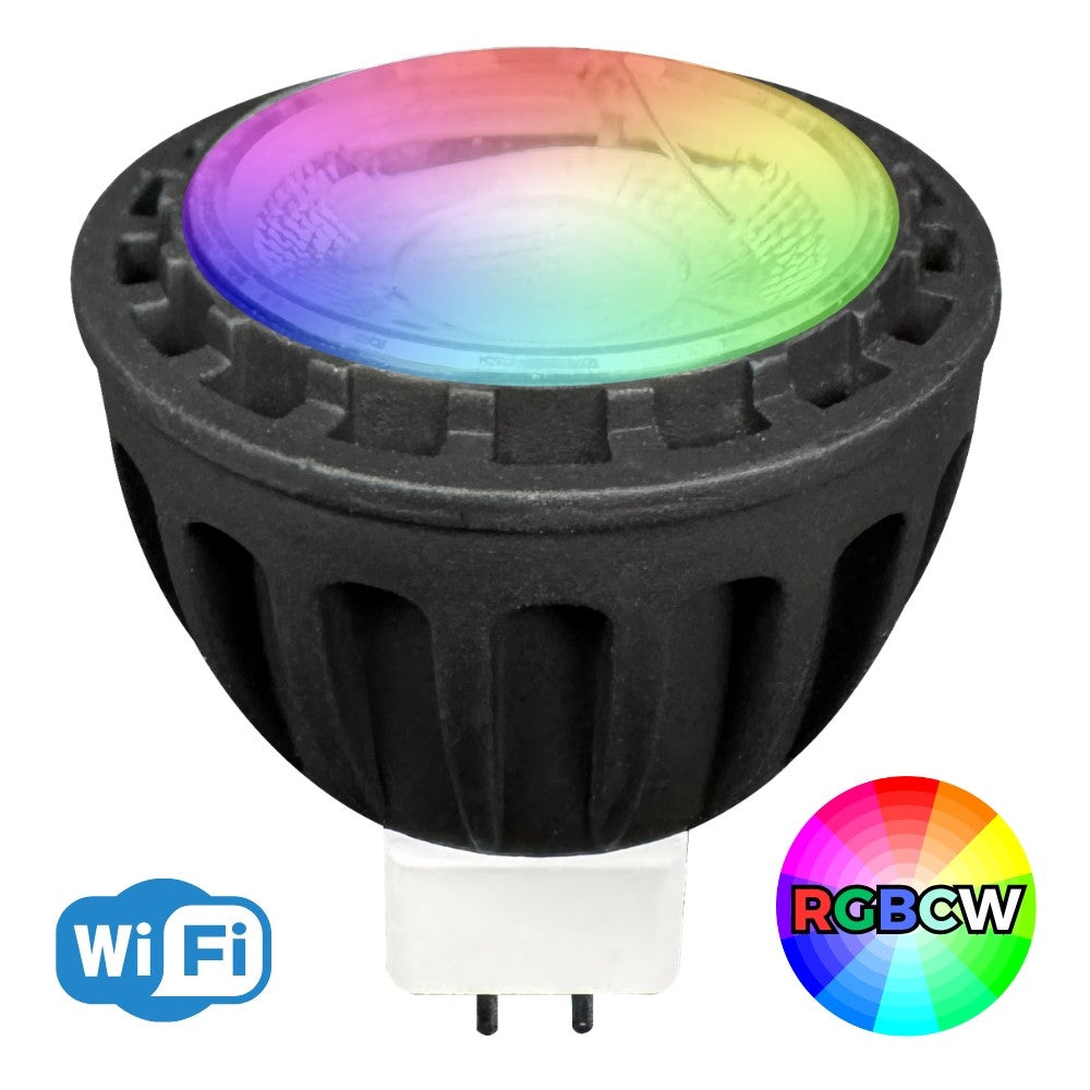 Abba Lighting MR16-Blue MR16 Low Voltage LED Bulb 5W 12V Ac/dc