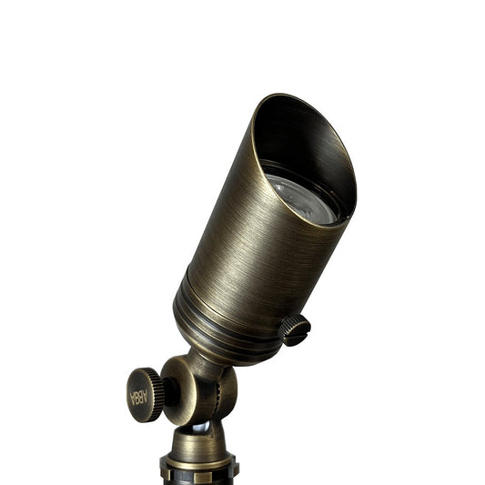 Abba Lighting SPB02-NB LED Spot Light Natural Brass