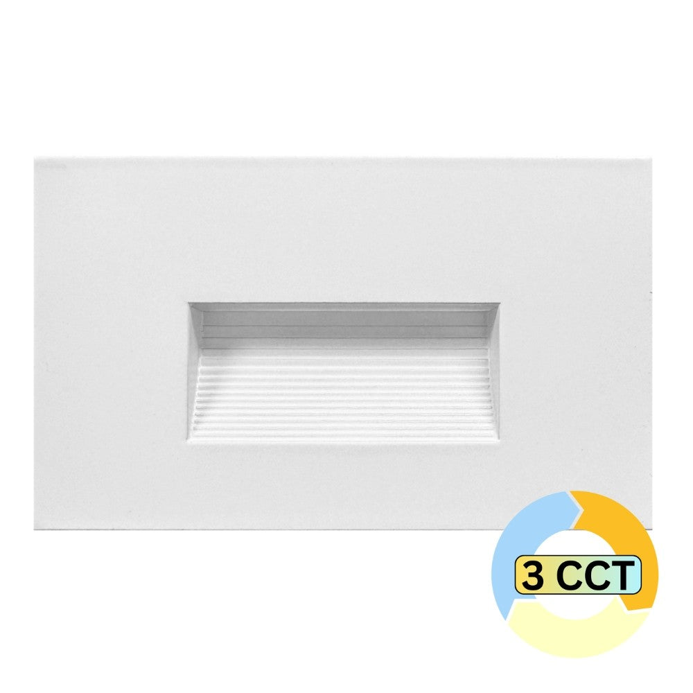 Abba Lighting STA08-Wh Step Lights Product 3.5W Ac/dc 3CCT White