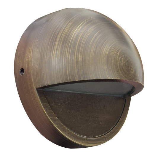 Abba Lighting STB09-NB Deck Light Natural Brass