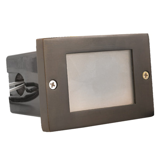 Abba Lighting STB15-DB Step Lights Product Dark Brass