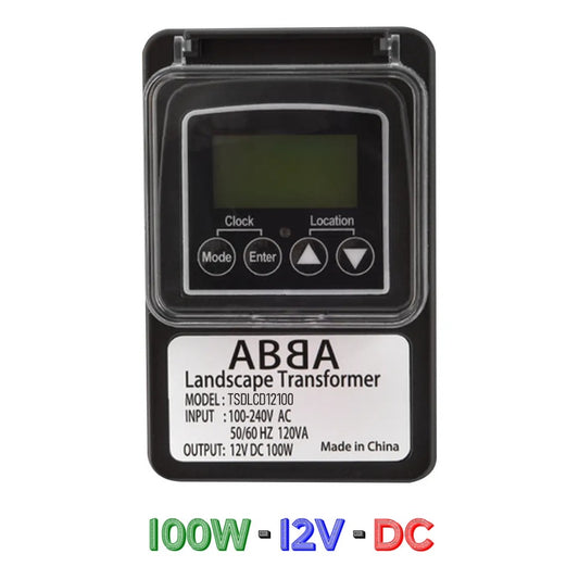 Abba Lighting Tsdlcd 12100 Transformers Product 100W DC
