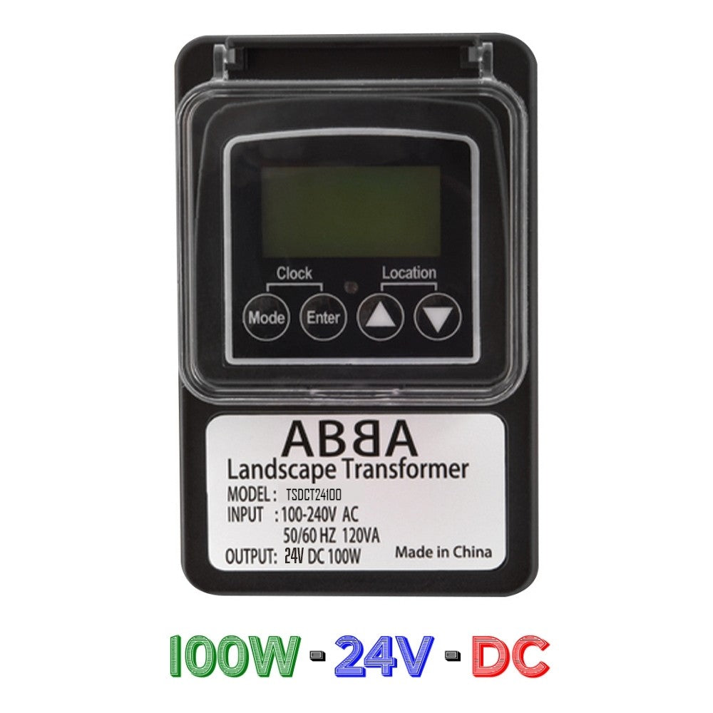Abba Lighting Tsdlcd 24100 Transformers Product 100W DC