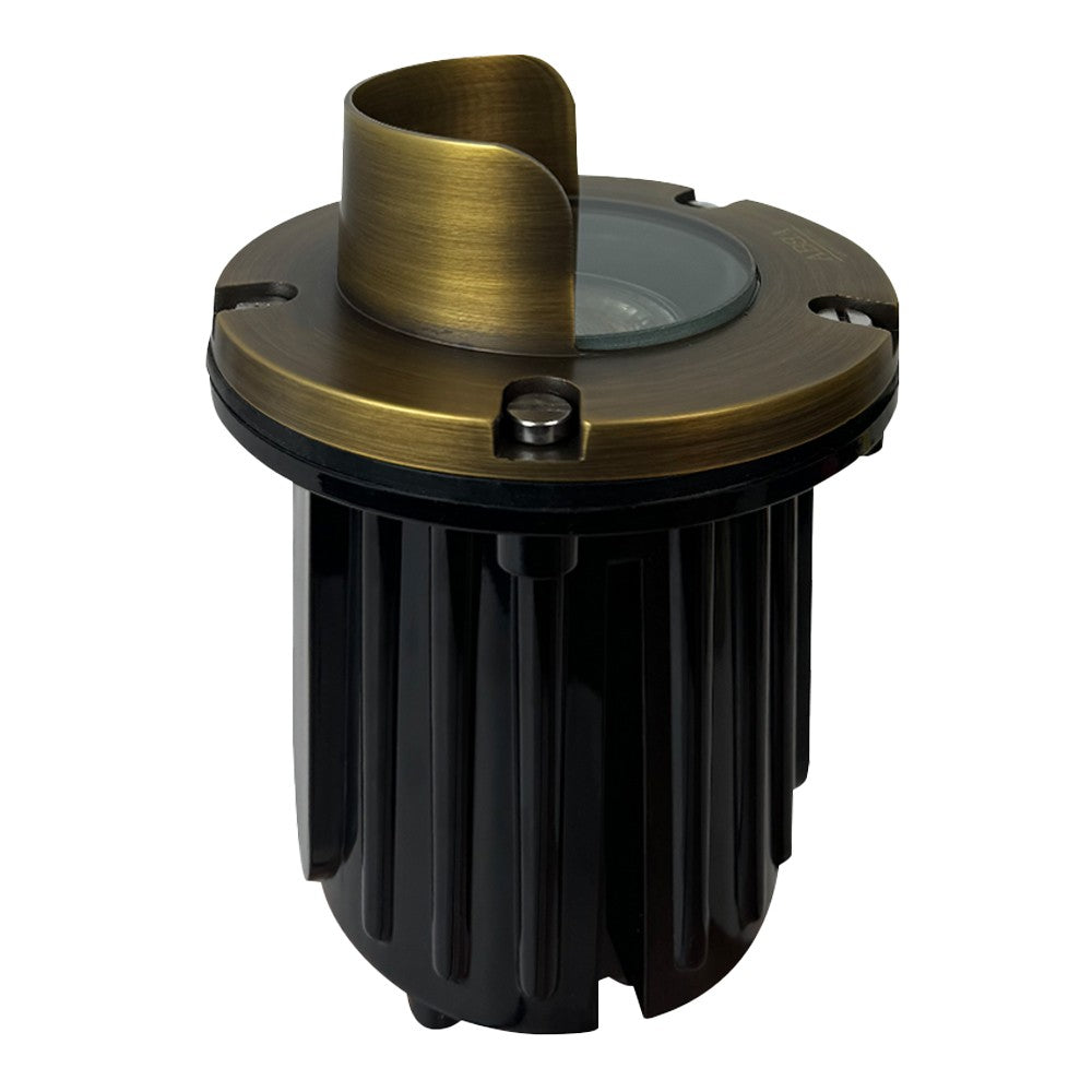 Abba Lighting UNB03-NB LED Well Light Natural Brass