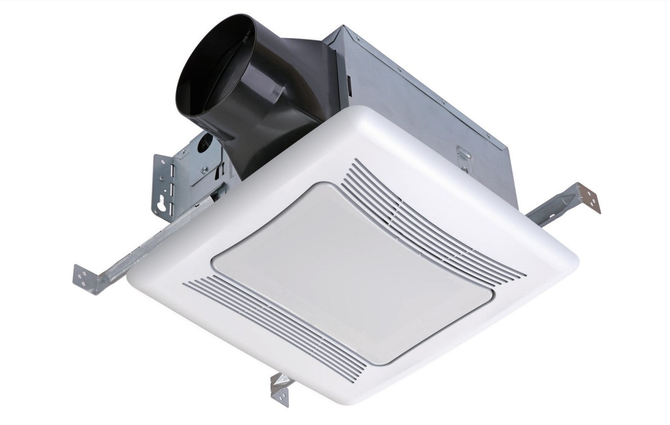 AirZone Fans SNPD100MHL2 Fan and Light 110 CFM 0.7 Sones