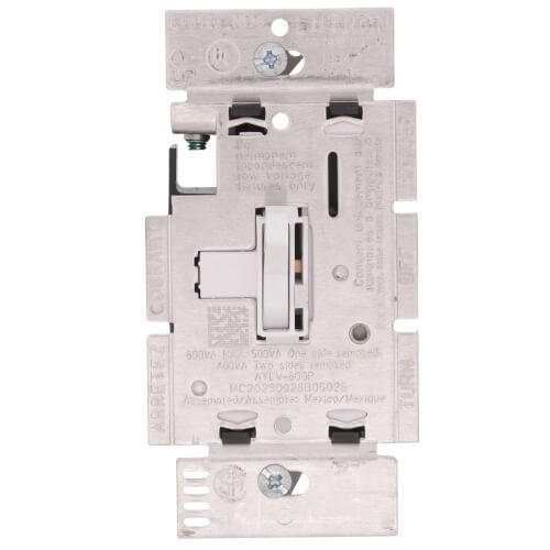 Lutron AYLV-600P-WH Dimmer Switch
