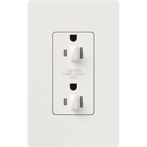 Lutron CAR-15-DDTR-WH Receptacle