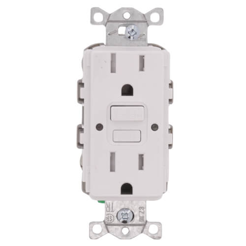 Lutron CAR-15-GFST-WH GFCI Receptacle
