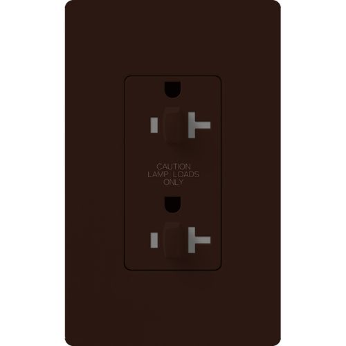 Lutron CAR-20-DDTR-BR Receptacle