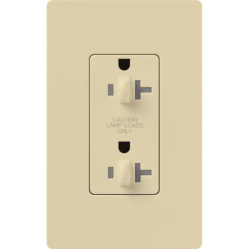 Lutron CAR-20-DDTR-IV Receptacle