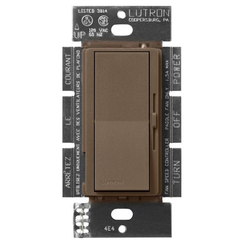 Lutron DVSCFSQ-F-EP Fan Control