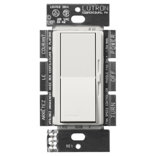 Lutron DVSCFSQ-F-LG Fan Control