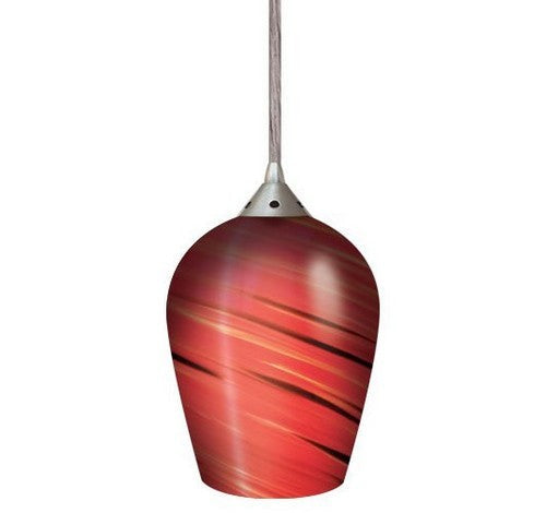 ELCO Lighting E11AU Glass Pendant 60W Max E26 Medium Base Autumn