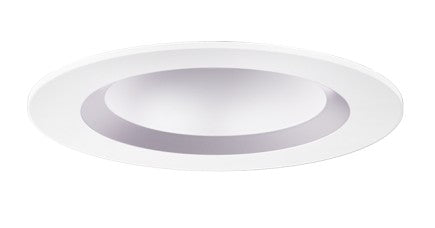 ELCO Lighting E1AK02F30H 1 Inch Round Architectural Oak Reflector Downlight 3000K 38 Degree Haze With White Trim
