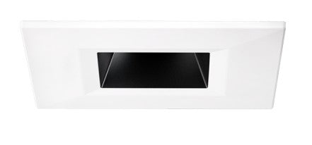 ELCO Lighting E1AK12F35B 1 Inch Square Architectural Oak Reflector Downlight 3500K 38 Degree Black