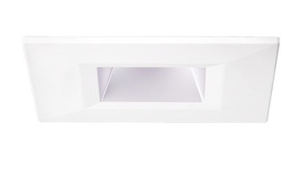 ELCO Lighting E1AK12WF40BB 1 Inch Square Architectural Oak Reflector Downlight 4000K 50 Degree Black