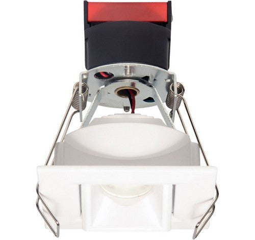 ELCO Lighting E1L32F30W 1 Inch Round Gimbal Recessed Oak Downlight 3000K 38 Degree 540 lm White