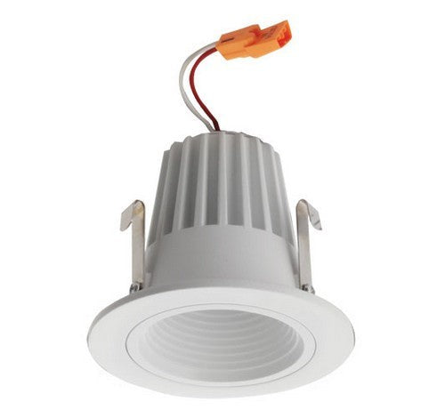 ELCO Lighting E214C0730W 2 Inch Round LED Baffle Light Engine 9W 120V 800 lm 3000K 36 Degree White