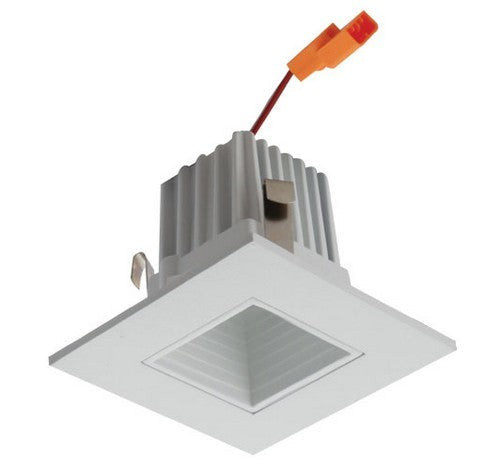 ELCO Lighting E215C0630W 2 Inch Square LED Baffle Light Engine 9W 120V 600 lm 3000K 36 Degree White