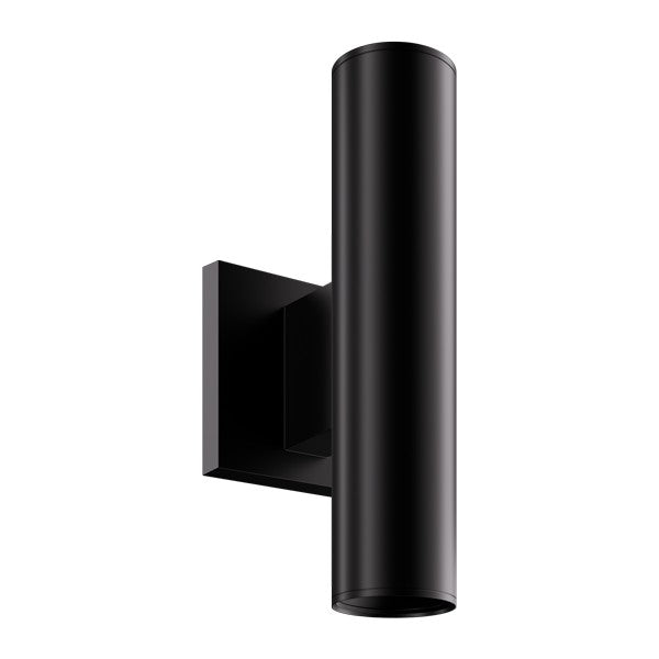 ELCO Lighting E25AB03-0327 2 Inch Koto Sylo Wall Mount 350 lm Down / 350 lm Up 2700K Down 38 Degree / Up 38 Degree Black