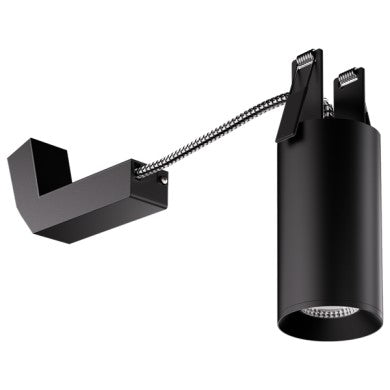 ELCO Lighting E25DB-0330 2-Inch Black LED Direct Mount Fixture, 350 lm, 3000K