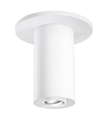 ELCO Lighting E25FW-0730-FC 2-Inch White LED Surface Mount Fixture, 750 lm, 3000K