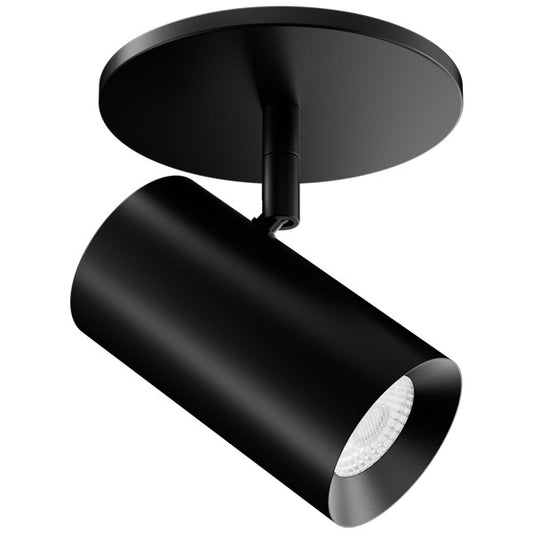 ELCO Lighting E25MB-0730-24 2-Inch Black LED Monopoint Fixture, 750 lm, 3000K