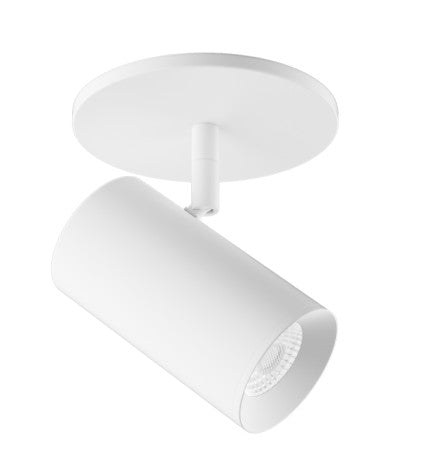 ELCO Lighting E25MW-0812A30 2-Inch White LED Monopoint Fixture, 875 lm, 3000K, 12V
