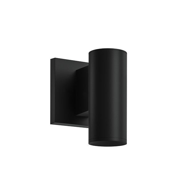 ELCO Lighting E25NYB-09SD 2-Inch Black LED Wall Mount Fixture, 950 lm