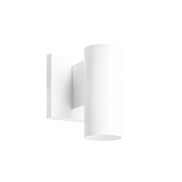 ELCO Lighting E25NYW-0927 2-Inch White LED Wall Mount Fixture, 950 lm, 2700K