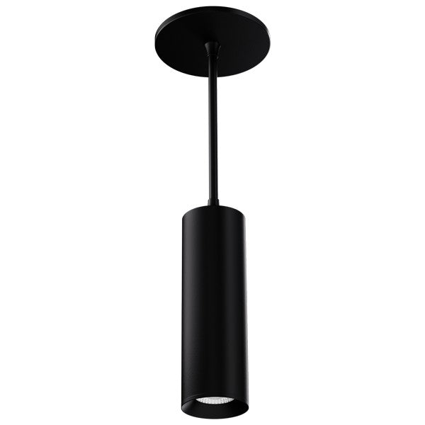 ELCO Lighting E25PB-0824D27 2-Inch Black LED Pendant Light, 800 lm, 2700K, 24V