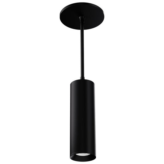 ELCO Lighting E25PB-0824D27 2-Inch Black LED Pendant Light, 800 lm, 2700K, 24V