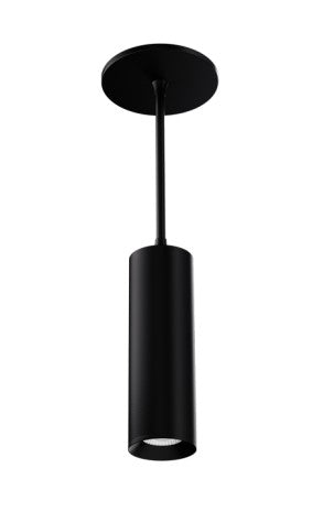 ELCO Lighting E25PB-0927 2-Inch Black LED Pendant Light, 950 lm, 2700K, 38°