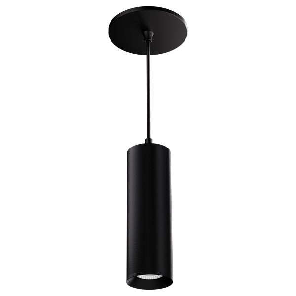 ELCO Lighting E25PB-09SD-72 2-Inch Black LED Pendant Light, 950 lm