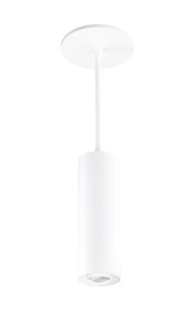 ELCO Lighting E25PW-07SD-FC 2-Inch White LED Pendant Light, 750 lm, 18°-50°
