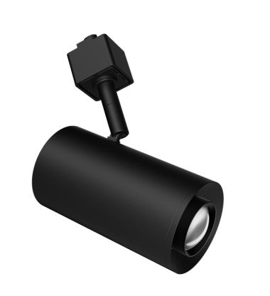 ELCO Lighting E25TB-0740-FC 2-Inch Black LED Track Head, 750 lm, 4000K, 18°-50°