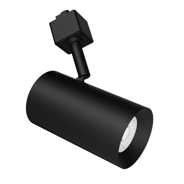 ELCO Lighting E25TB-0940N 2-Inch Black LED Track Head, 950 lm, 4000K, 25°