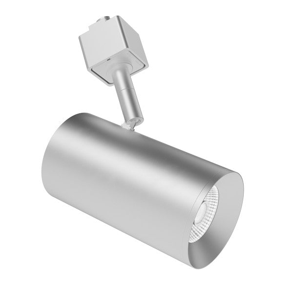 ELCO Lighting E25TS-0730-12 2-Inch Silver LED Track Head, 750 lm, 3000K