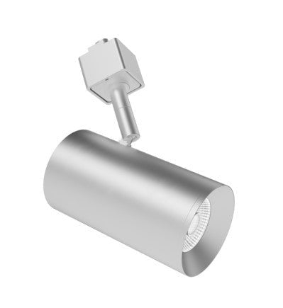 ELCO Lighting E25TS-0730 2-Inch Silver LED Track Head, 750 lm, 3000K, 38°