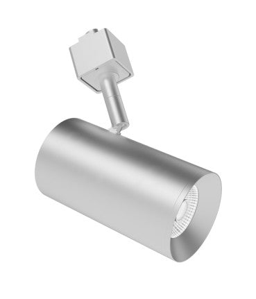 ELCO Lighting E25TS-0930 2-Inch Silver LED Track Head, 950 lm, 3000K, 38°