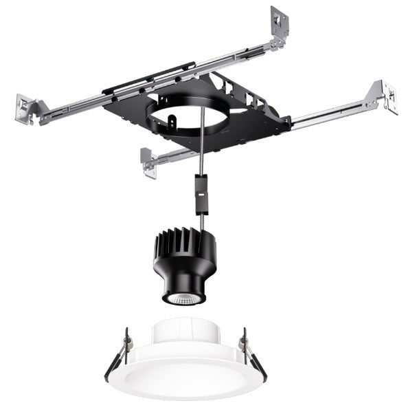 ELCO Lighting E2CKTAF35DX 2-Inch/3-Inch Lighting Accessory, 3500 lm, 3-in-1
