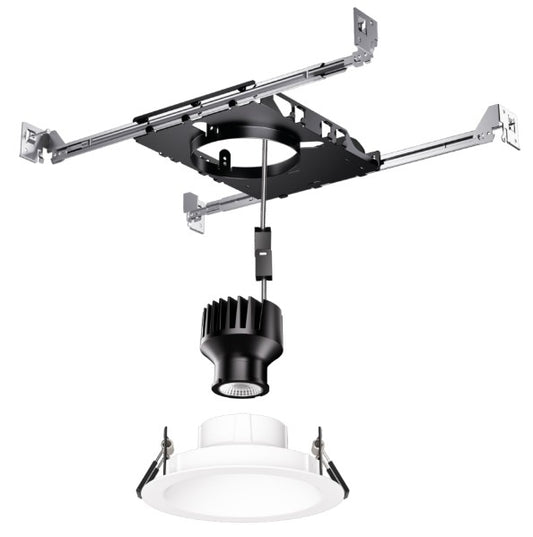 ELCO Lighting E2CKTAF35DX 2-Inch/3-Inch Lighting Accessory, 3500 lm, 3-in-1