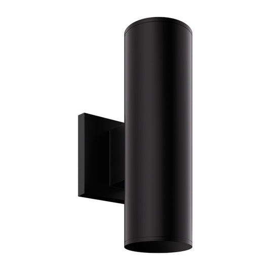 ELCO Lighting E36AB07T30 3-Inch Black LED Wall Mount Fixture, 750 lm, 3000K