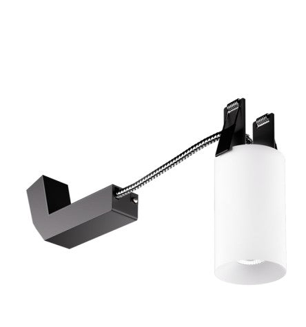 ELCO Lighting E36DW-0927 3-Inch White LED Direct Mount Fixture, 950 lm, 2700K, 38°