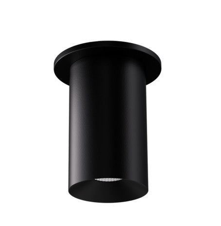 ELCO Lighting E36FB-09SDD 3-Inch Black LED Surface Mount Fixture, 950 lm, 3-in-1