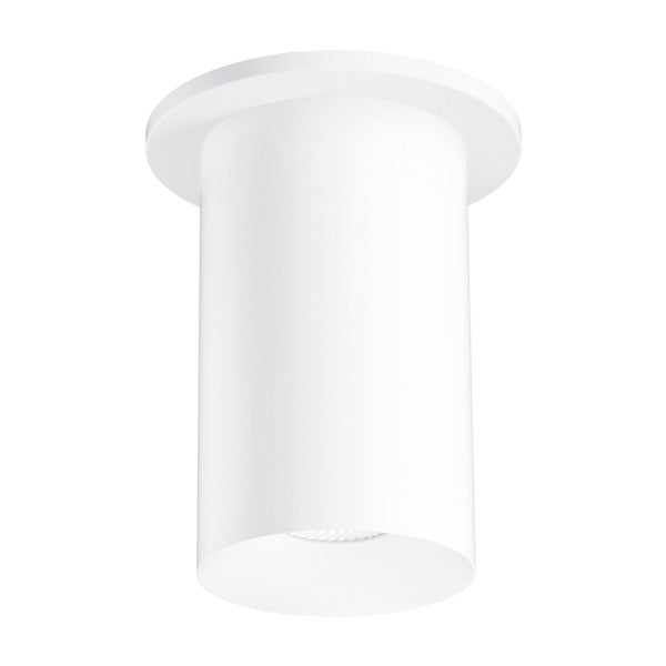 ELCO Lighting E36FW-1330D-W 3-Inch White LED Surface Mount Fixture, 1350 lm, 3000K, 3-in-1