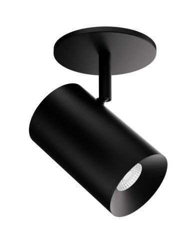 ELCO Lighting E36MB-0330 3-Inch Black LED Monopoint Fixture, 350 lm, 3000K