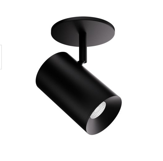 ELCO Lighting E36MB-0730-T 3-Inch Black LED Monopoint Fixture, 750 lm, 3000K