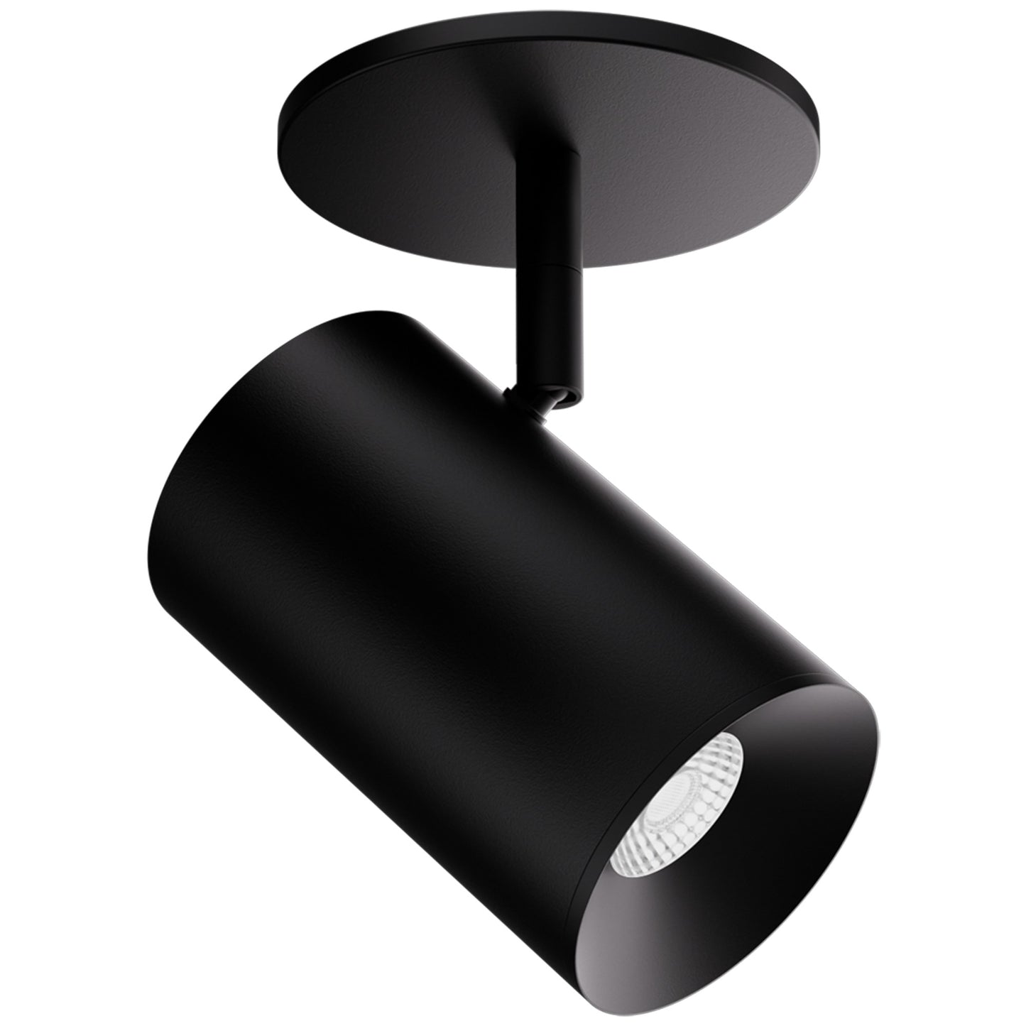 ELCO Lighting E36MB-0935D 3-Inch Black LED Monopoint Fixture, 950 lm, 3500K, 3-in-1