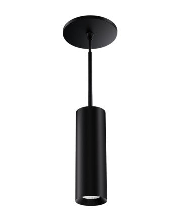 ELCO Lighting E36PB-1330 3-Inch Black LED Pendant Light, 1350 lm, 3000K
